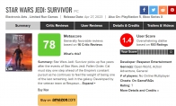（新闻）《星球大战绝地：幸存者》MTC遭差评轰炸 PC版仅1.4分