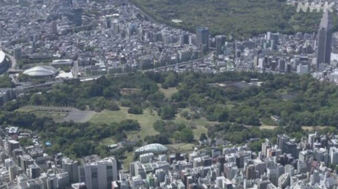 为再次利用“除污染土”，“新宿御苑”选为实验候选地