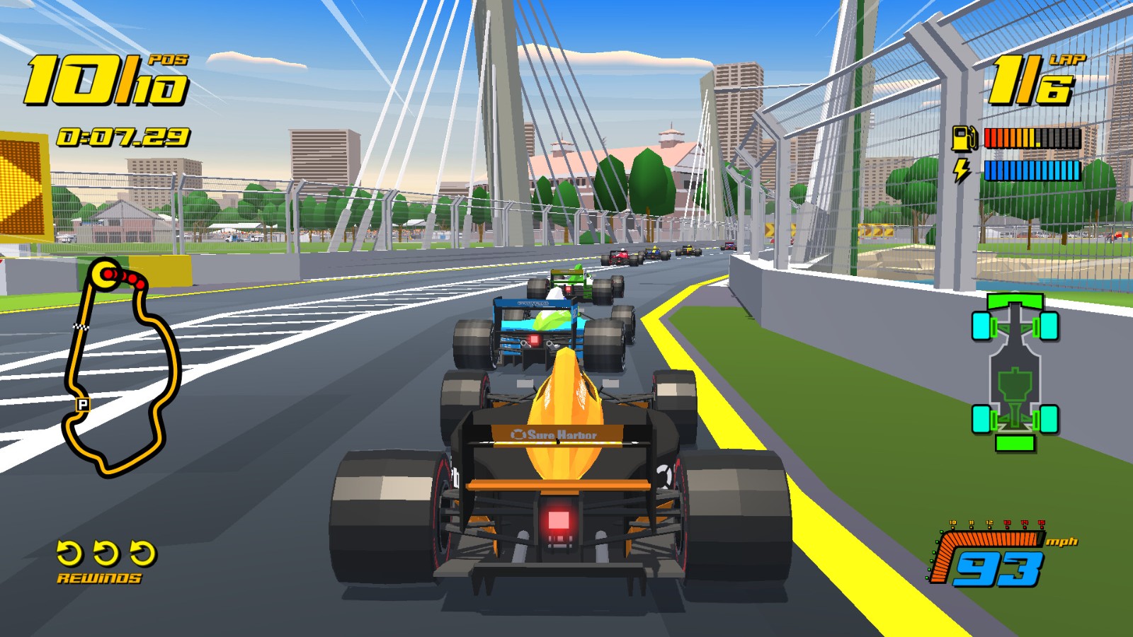 F1赛车新游《New Star GP》上架steam 复古街机风