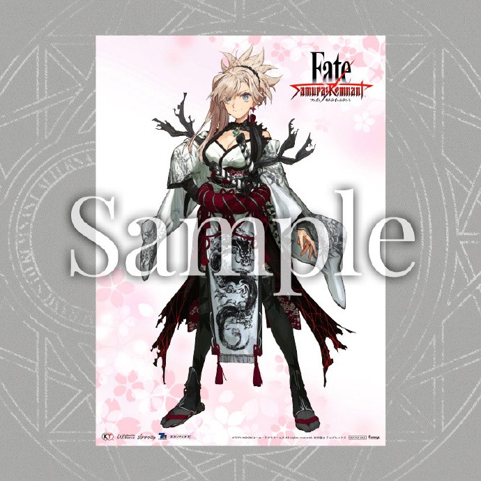 《Fate/Samurai Remnant》官网更新各个平台特典图