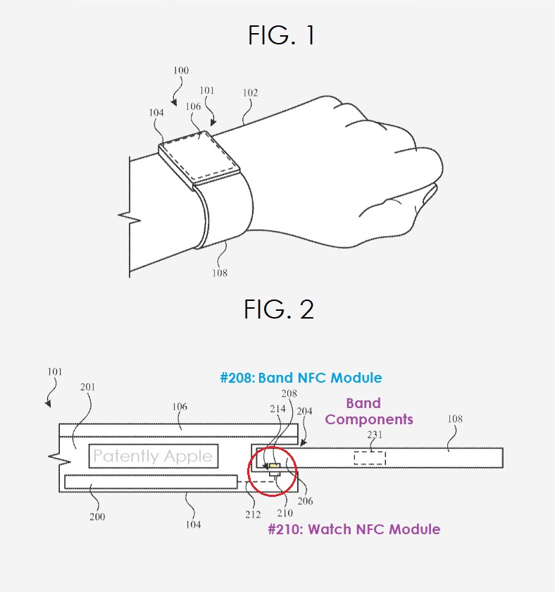 苹果《Apple Watch》智能手表新专利：检测到未认证表带可禁用某款应用 / 服务