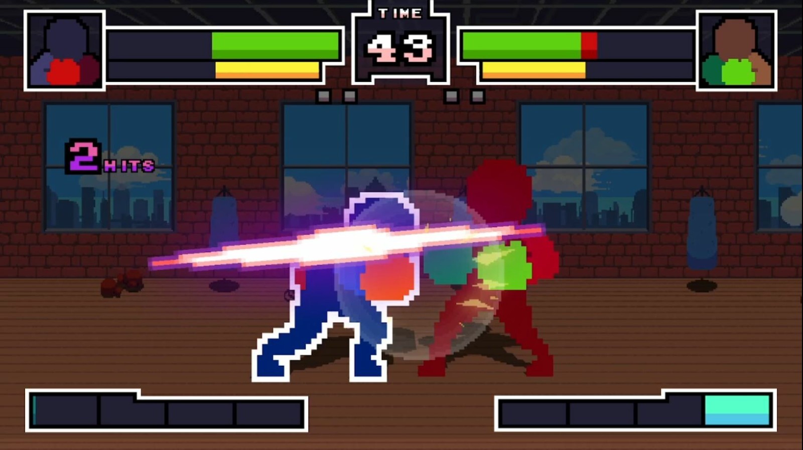 像素格斗《Hyper HitBoxing》上架steam 第二季度发售