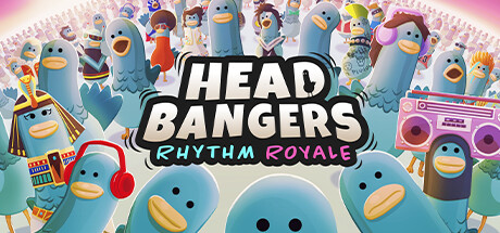 以节奏为基础的大逃杀游戏《HEADBANGERS RHYTHM ROYALE 》官宣啦