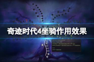 《奇迹时代4》攻略——坐骑有什么用