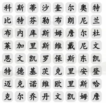《汉字找茬王》巨星篮球通关攻略